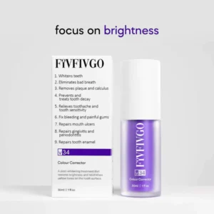 Fivfivgo™ Pure Plant-Based Teeth Whitening Mousse