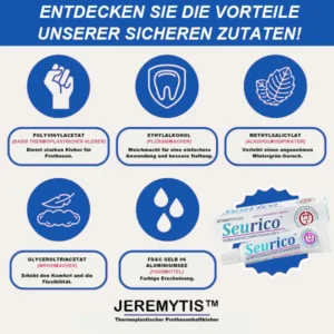 Seurico™ Thermoplastischer Prothesenkleber