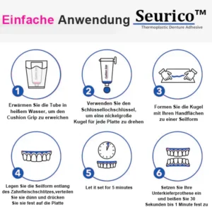 Seurico™ Thermoplastischer Prothesenkleber