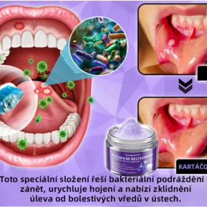 Tooth brushing powder containing minerals