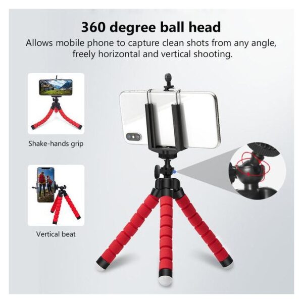 Sponge Tripod Shooting Mobile Phone Holder