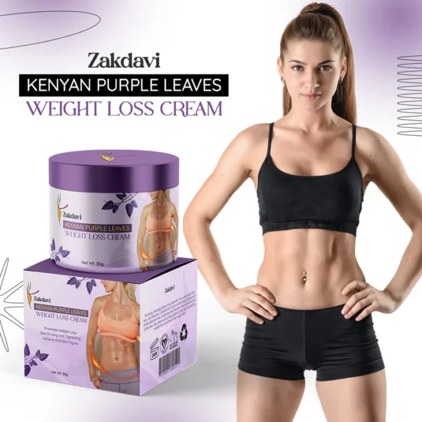 Zakdavi™ Kenyan Purple Leaves Weight Loss Cream