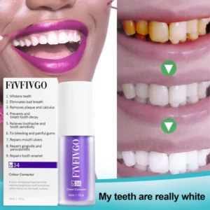 Fivfivgo™ Pure Plant-Based Teeth Whitening Mousse