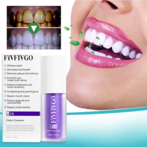 Fivfivgo™ Pure Plant-Based Teeth Whitening Mousse