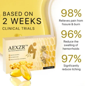 AEXZR™ Bee-Venom Hemorrhoid Capsule - Better Effect