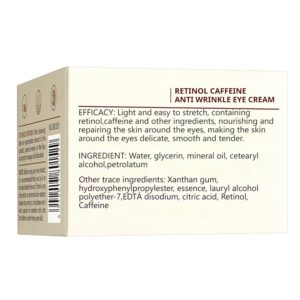 New Retinol Caffeine Anti-Wrinkle Stay Up All Night Eye Cream