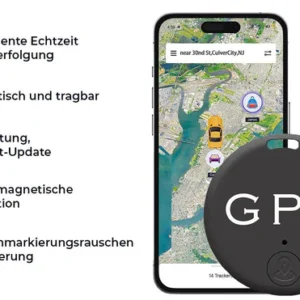 Fivfivgo™ EasyFind Magnetischer Mini-GPS-Tracker