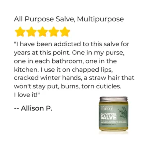 All Purpose Salve, Multipurpose Herbal Salve