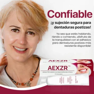 AEXZR™ Denture Bonding Adhesive Thermoplastic