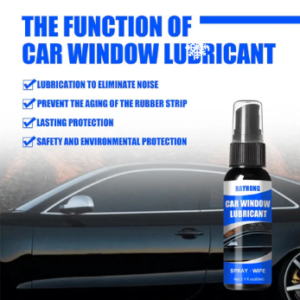 Car Window Track and Seal Lubricant Spray