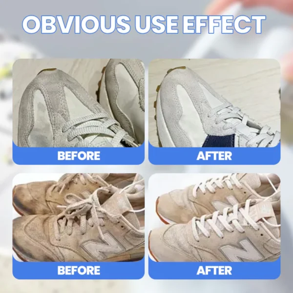 Rinse-Free White Shoes Foam Cleaner