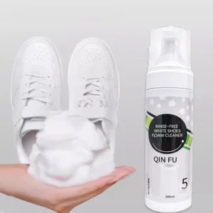 Rinse-Free White Shoes Foam Cleaner