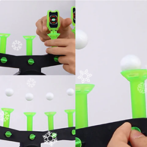 Glow-in-the-Dark Shooting Target Practice Kids Shooting Toy Gun Set