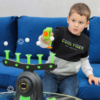 Glow-in-the-Dark Shooting Target Practice Kids Shooting Toy Gun Set