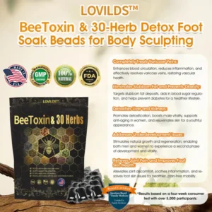 Lovilds™ Bee Toxin & 30-Herb Detox Foot Soak Beads for Body Sculpting