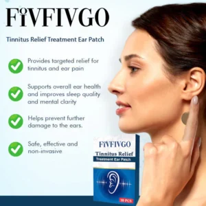 Fivfivgo™ ear patches for tinnitus treatment