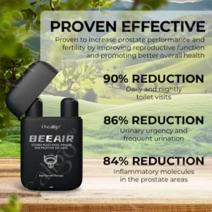 Oveallgo™ BeeAir PRO Double Holes Nasal Inhaler for prostate Wellness