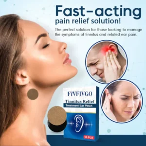 Fivfivgo™ ear patches for tinnitus treatment