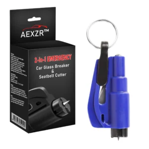 AEXZR™ 2-in-1 Emergency Car Glass Breaker & Seatbelt Cutter