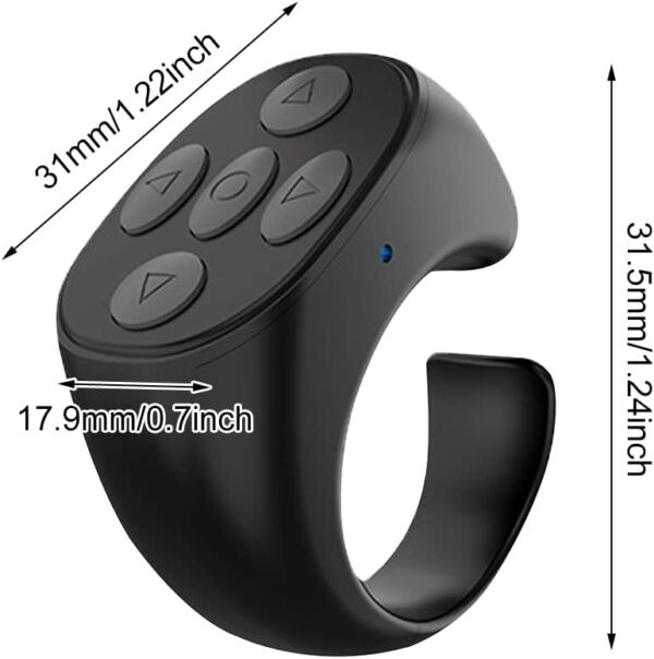 Fingertip Wireless Bluetooth Remote Control