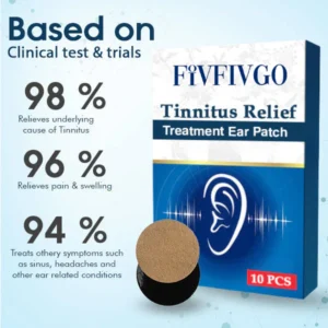 Fivfivgo™ ear patches for tinnitus treatment