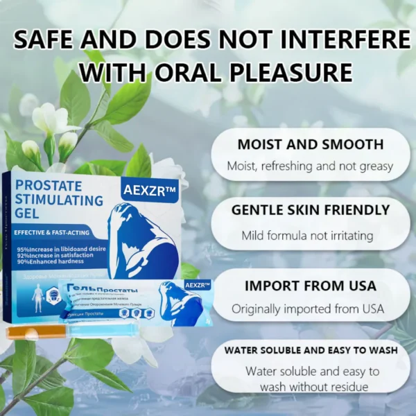 AEXZR™ Prostate Stimulating Gel Effective & Fast-Acting