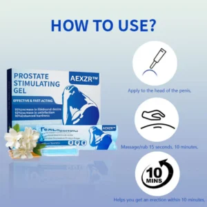 AEXZR™ Prostate Stimulating Gel Effective & Fast-Acting