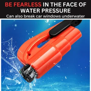 AEXZR™ 2-in-1 Emergency Car Glass Breaker & Seatbelt Cutter