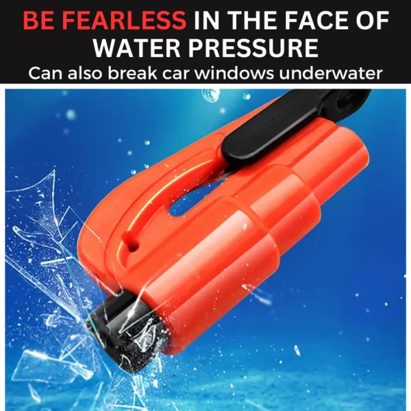 AEXZR™ 2-in-1 Emergency Car Glass Breaker & Seatbelt Cutter