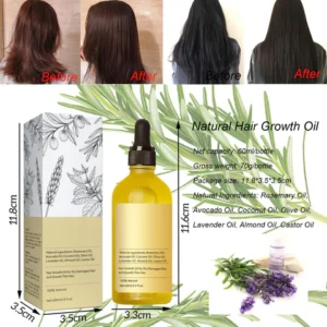 Veganic Natural Hair Growth Oil 120 ml