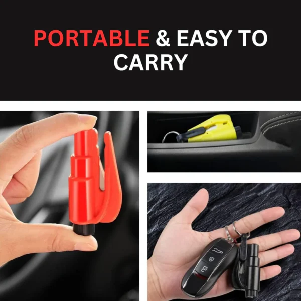 AEXZR™ 2-in-1 Emergency Car Glass Breaker & Seatbelt Cutter