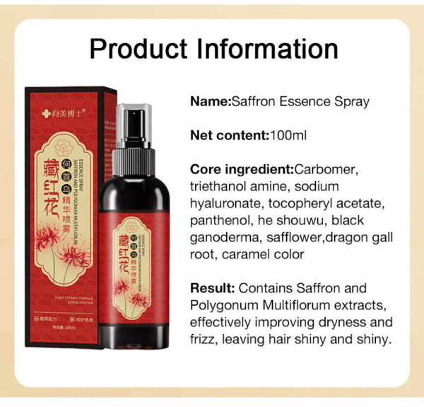 Saffron Essence Spray