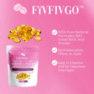 Fivfivgo™ Natural Itch Relief and Detox Capsules