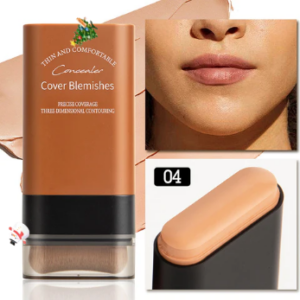 Instant Concealing Foundation Stick with Built-in Brush