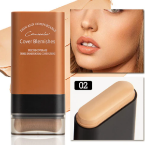 Instant Concealing Foundation Stick with Built-in Brush