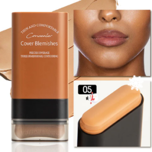 Instant Concealing Foundation Stick with Built-in Brush