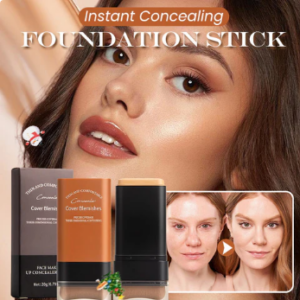 Instant Concealing Foundation Stick with Built-in Brush