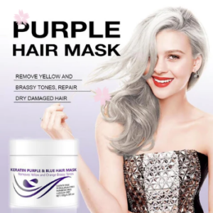 Purple Keratin Hair Mask - Locks Color