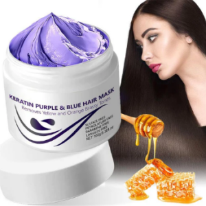 Purple Keratin Hair Mask - Locks Color