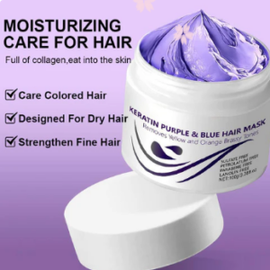 Purple Keratin Hair Mask - Locks Color