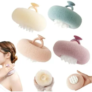 Suction Cup Super Soft Bath Sponge Flower