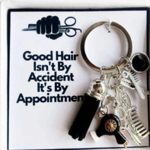 Hairstylist Gift Keychain