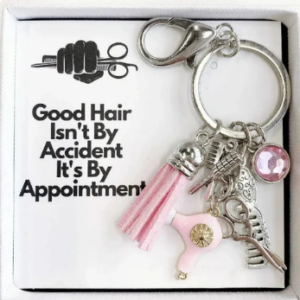 Hairstylist Gift Keychain