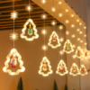 Festive Cascade Christmas LED String Lights