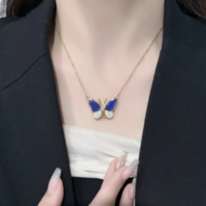 Color Changing Butterfly Necklace