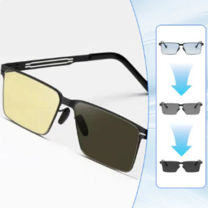 Photochromic sunglasses for day and night