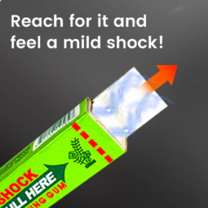 Safety Trick Electric Shock Chewing Gum