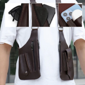 Double Shoulder Multi-Pocket Backpack