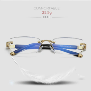 Sapphire Anti-Blue Light Multifocal Reading Glasses for Near and Far Vision