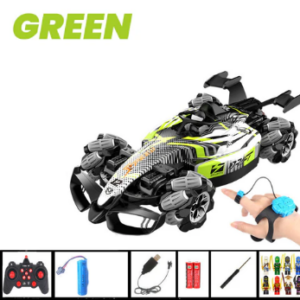 Childrens RC Rechargeable Stunt Drifting Car Set